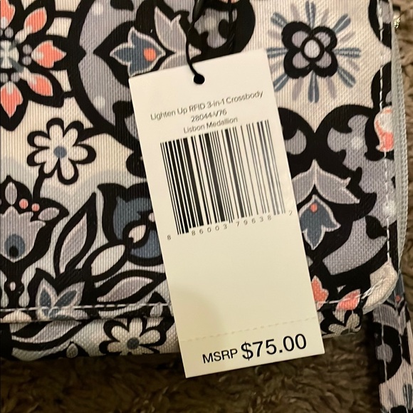 Vera Bradley Floral Wristlet - Picture 2 of 6